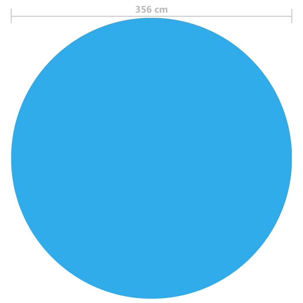 Pool Cover Blue 140.2" PE