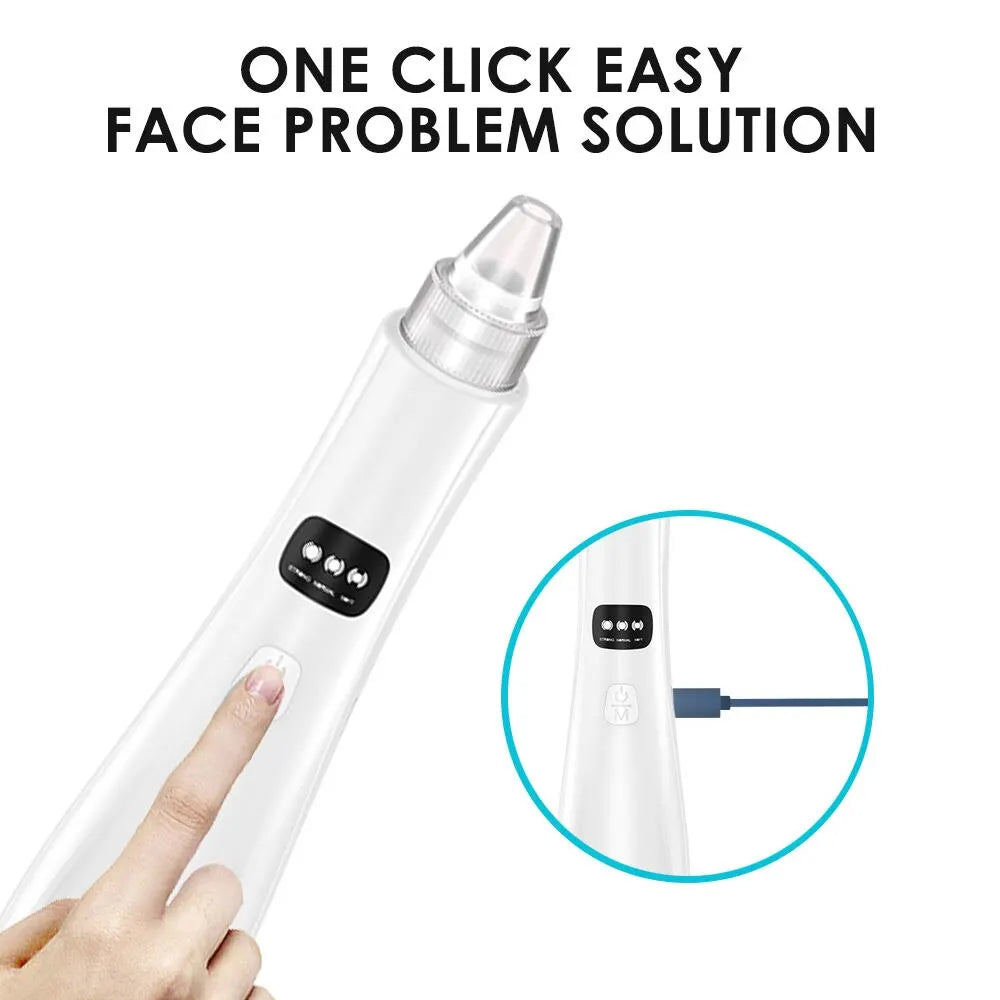 3 Suction Mode Face Vacuum Blackhead Removal Device