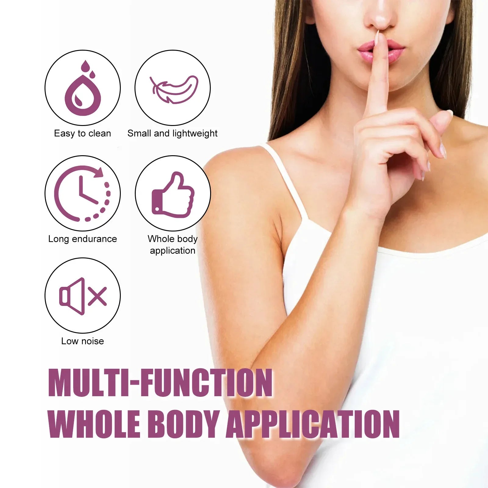 Portable Lipstick Shaped Electric Hair Remover