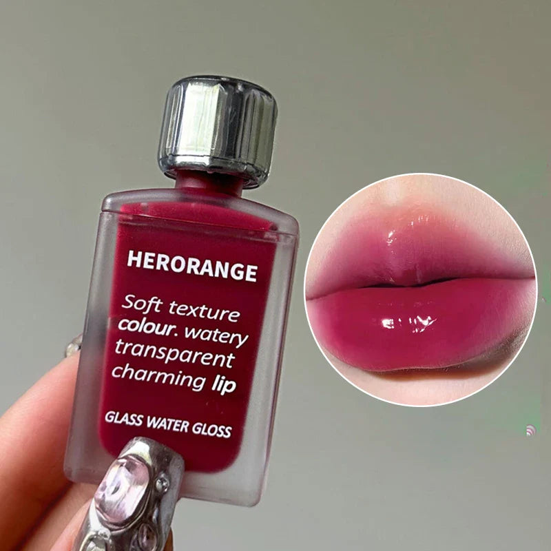 HERORANGE Light Glass-Like Lip Lacquer