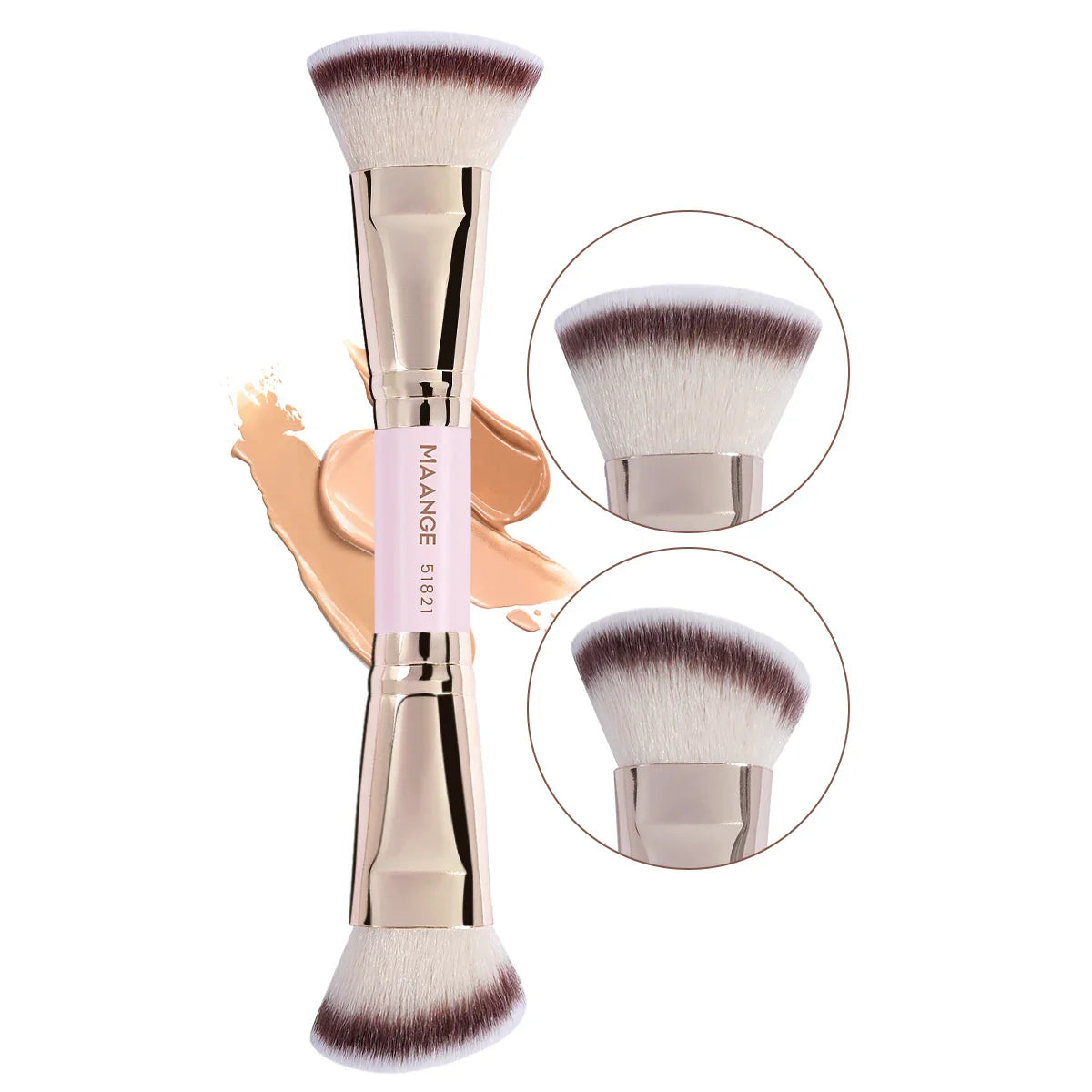 MAANGE 2PCS Foundation Brush Set
