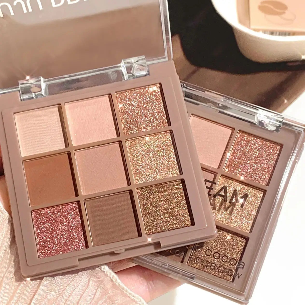 Luxurious 9 color eyeshadow palette