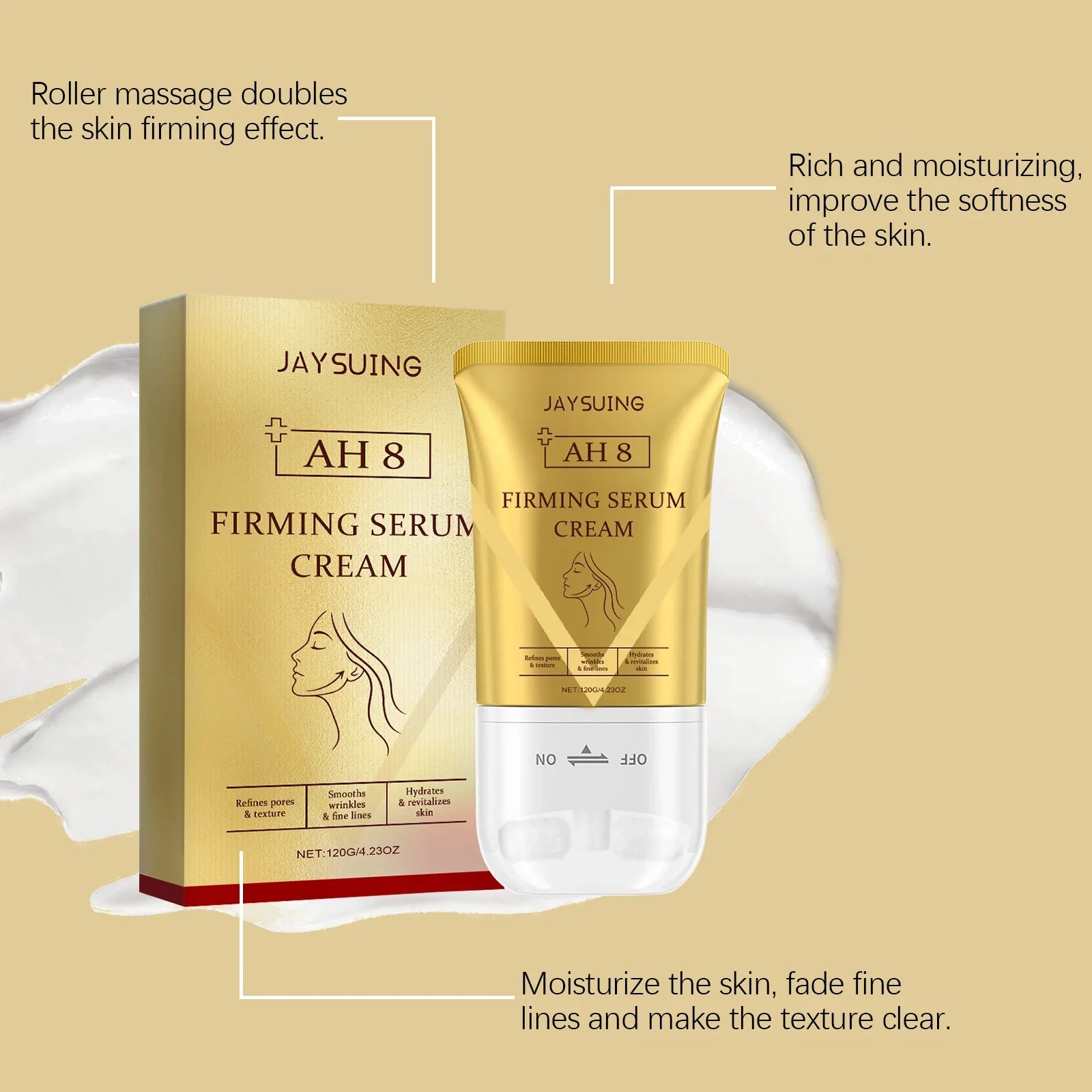 Neck Firming Roller Cream