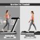 2.25HP 2 in 1 Folding Treadmill with APP Speaker Remote Control