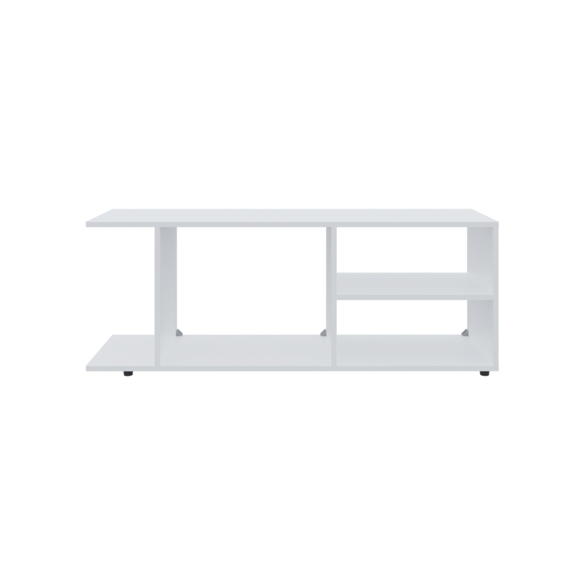 Goodwood Minimalistic Tv Stand for 65-Inch TV With 5 Open Shelves