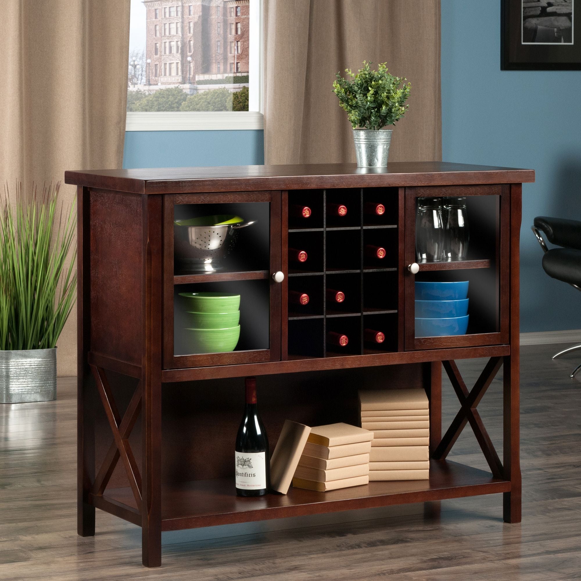 Xola Buffet Cabinet; Cappuccino