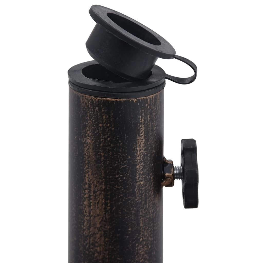 Umbrella Base Bronze 26.5 lbs 18.9