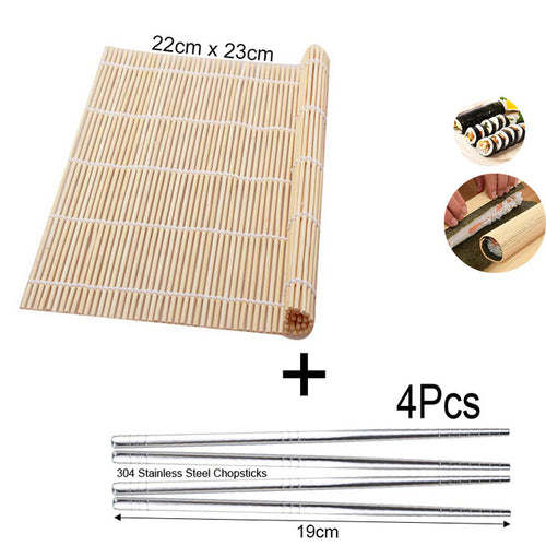 Iyounice 11pcs/set Sushi Maker Equipment Kit,japanese Rice Ball Cake