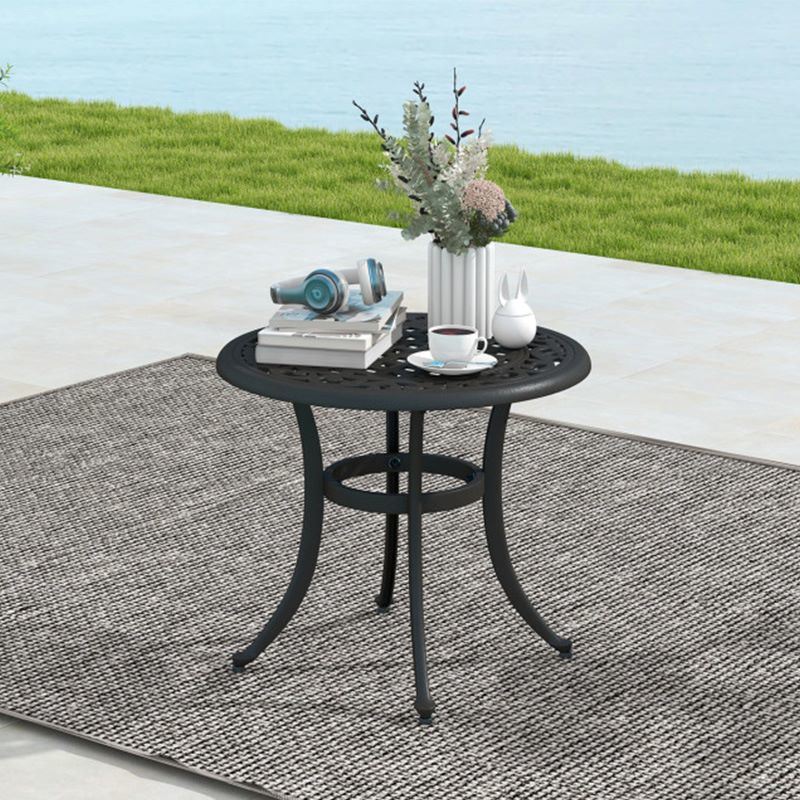 Garden Patio Side Table for Poolside Backyard Balcony