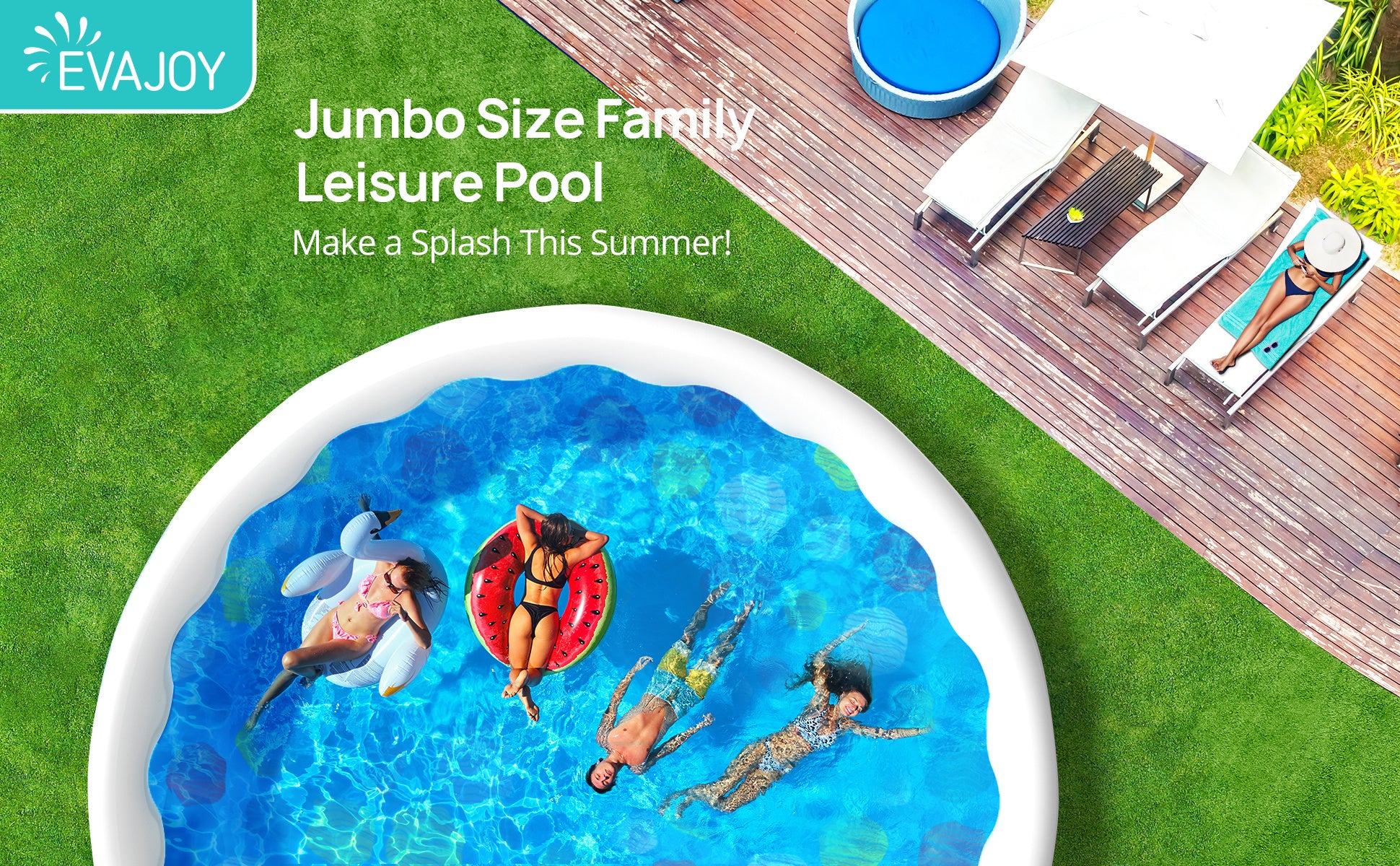 Inflatable Top Ring Swimming Pools 18ft*48in Round Pool Include Filter Pump Include Filter Pump Blue