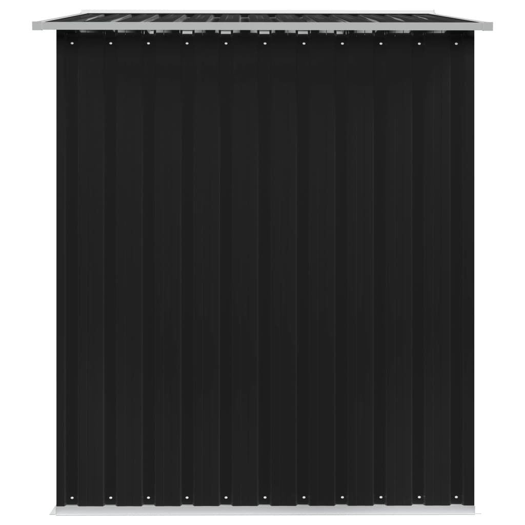 Garden Storage Shed Anthracite Steel 101.2