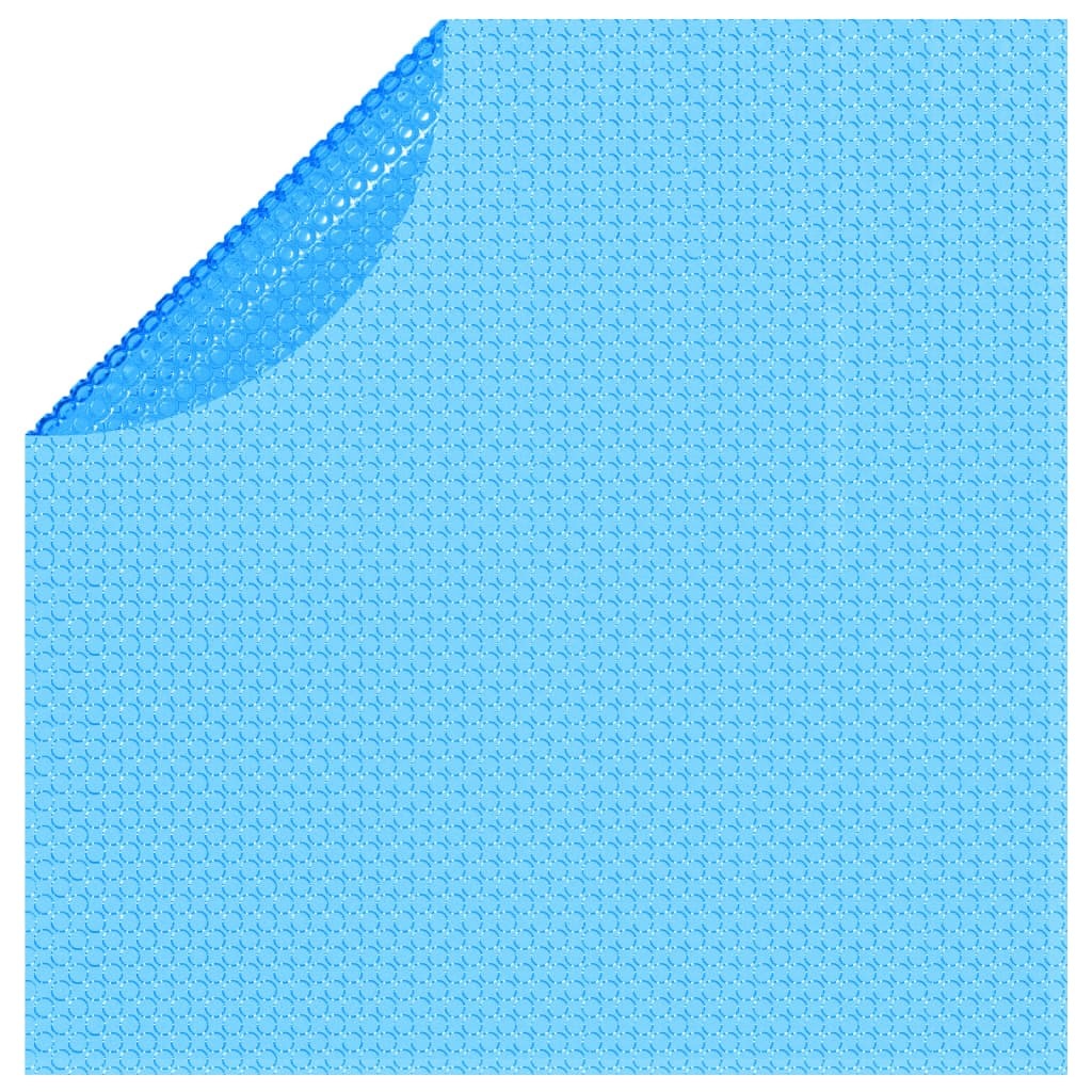Floating Round PE Solar Pool Film 118" Blue