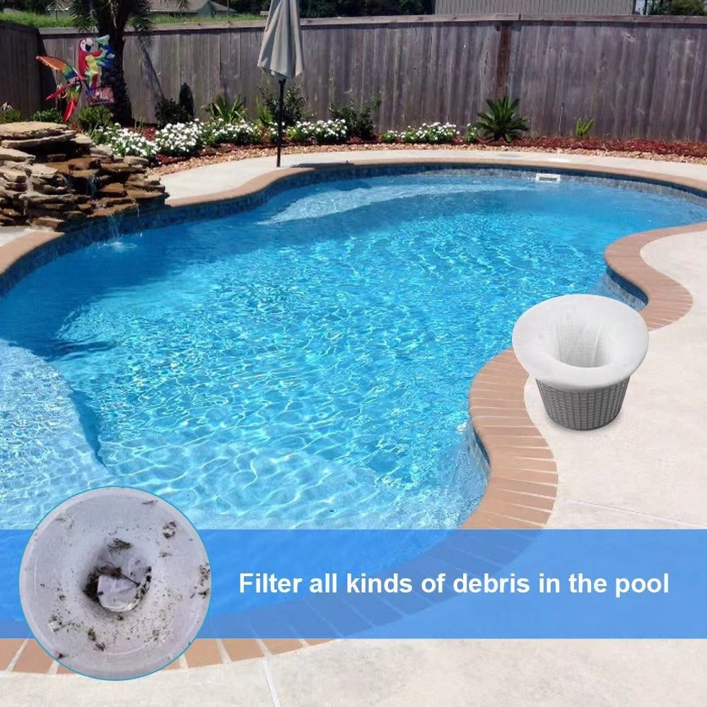 Swimming Pool Garbage Basket, Pool Skimmer Sock