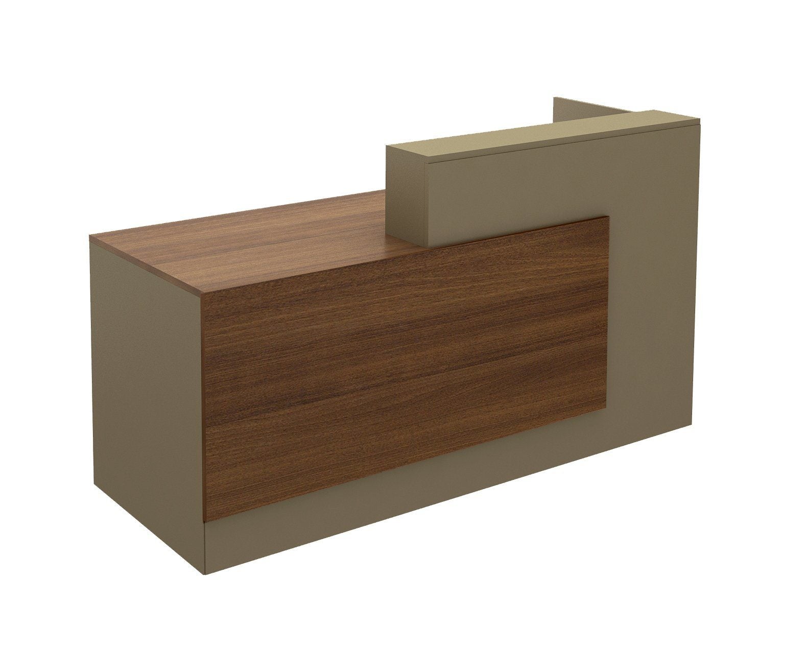 New Style Standard Size Reception Equipment Salon Furniture Office Reception Desk for Receptionist