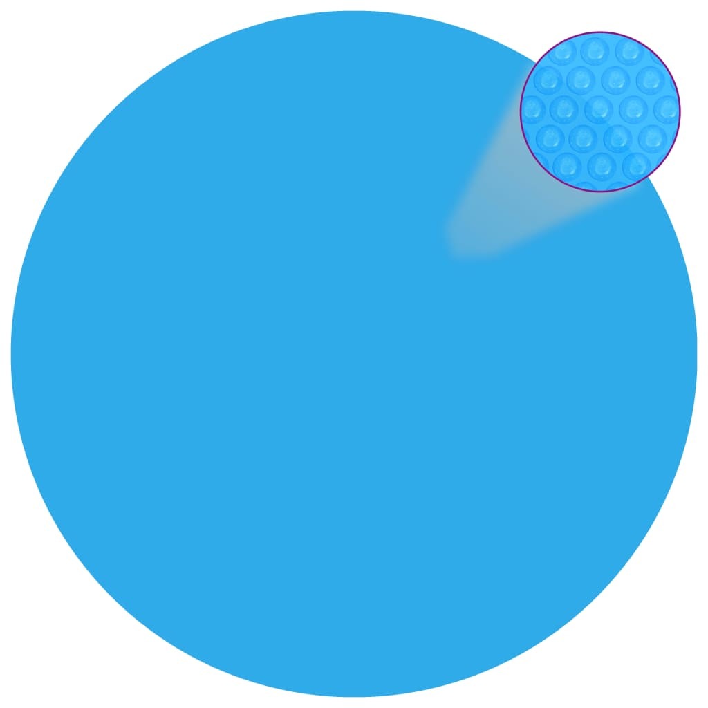 Pool Cover Blue 140.2" PE