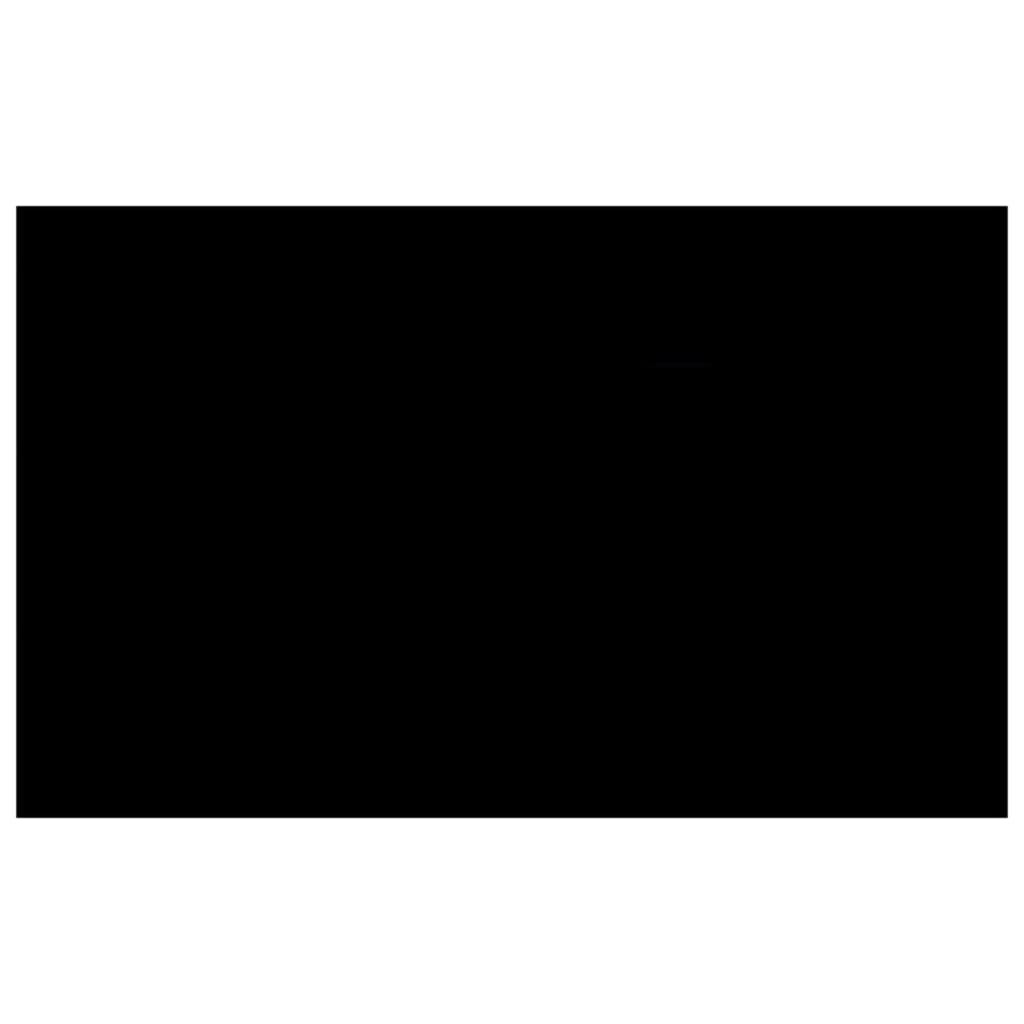 Pool Cover Black 102.4"x63" PE