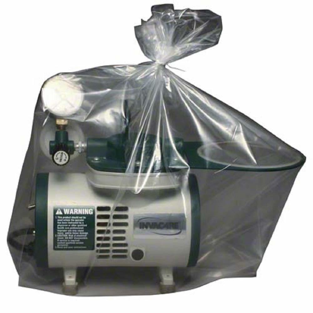 Pack of 500 Equipment Covers on Roll 20 x 24. Tan Low Density Polyethylene Bags 20x24. Thickness 2 mil. Great for Home Equipment. Ideal for Industrial and Health Needs.