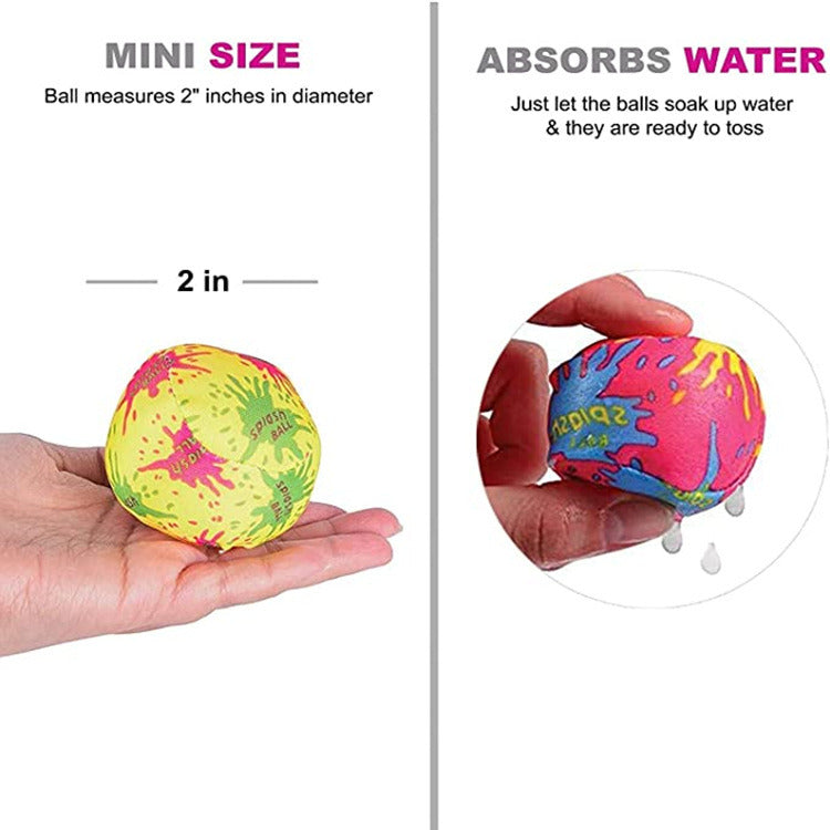 5 Pack Splash Water Balls Bombs;  Soaking Games for Swimming Pool Summer Beach Activities for Kids