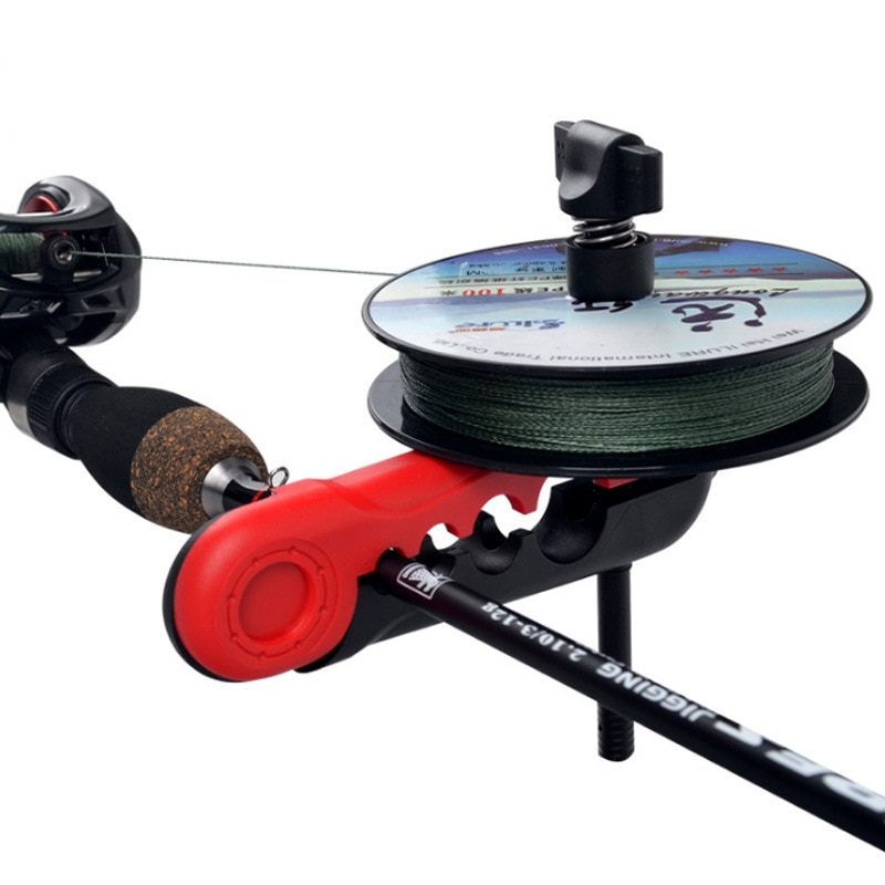 Fishing Tools Portable Fishing Line Winder Reel Line Spooler Machine Spinning & Baitcasting Reel Spooling Fishing Equipment