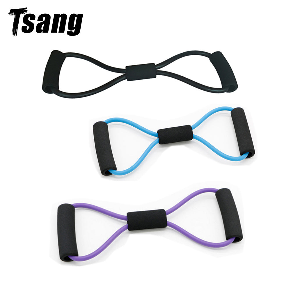 Fitness Body Building Resistance Bands Exercise Bands Rope Yoga Stretch Strap Expander Muscle Fitness Equipment For Home Gym Men