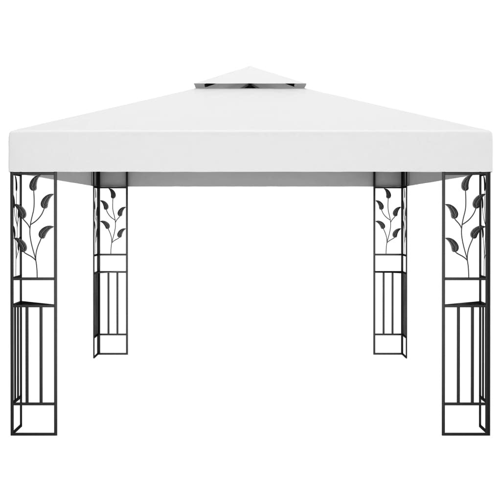 Gazebo with Double Roof 118.1