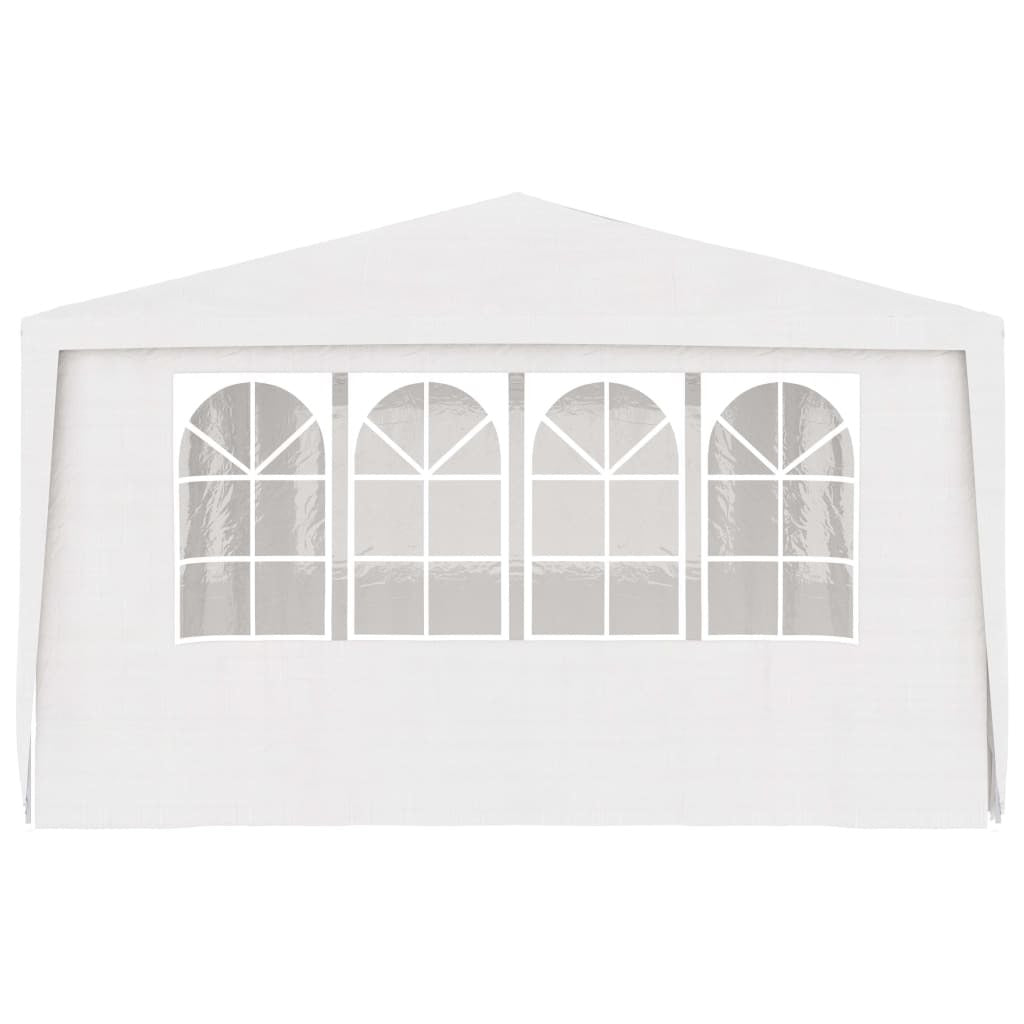 Professional Party Tent with Side Walls 13.1'x19.7' White 0.3 oz/ft²