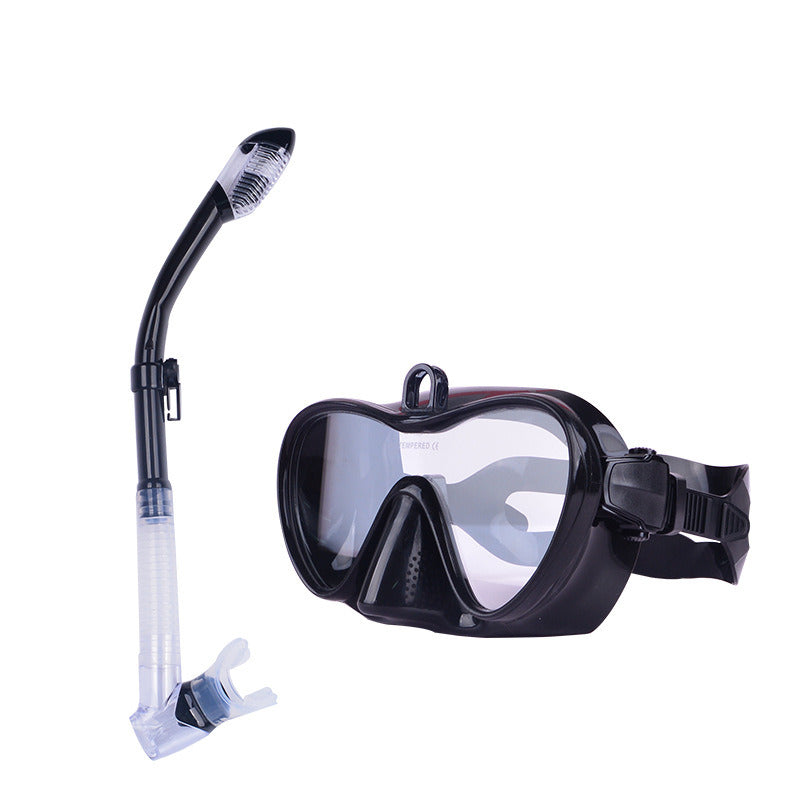 Professional Anti-Fog Diving Mask Scuba Diving Mask Adult Silicone Mask With Snorkel Full Dry Tube Underwater Swim Equipment