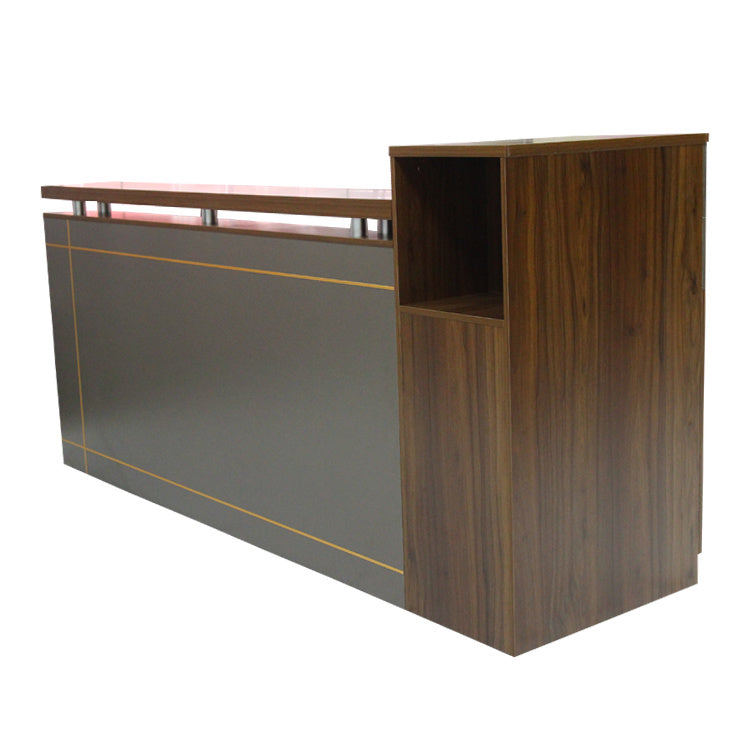 Standard Size Modern Reception Equipment Salon Furniture Office Reception Desk