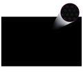 Pool Cover Black 102.4"x63" PE