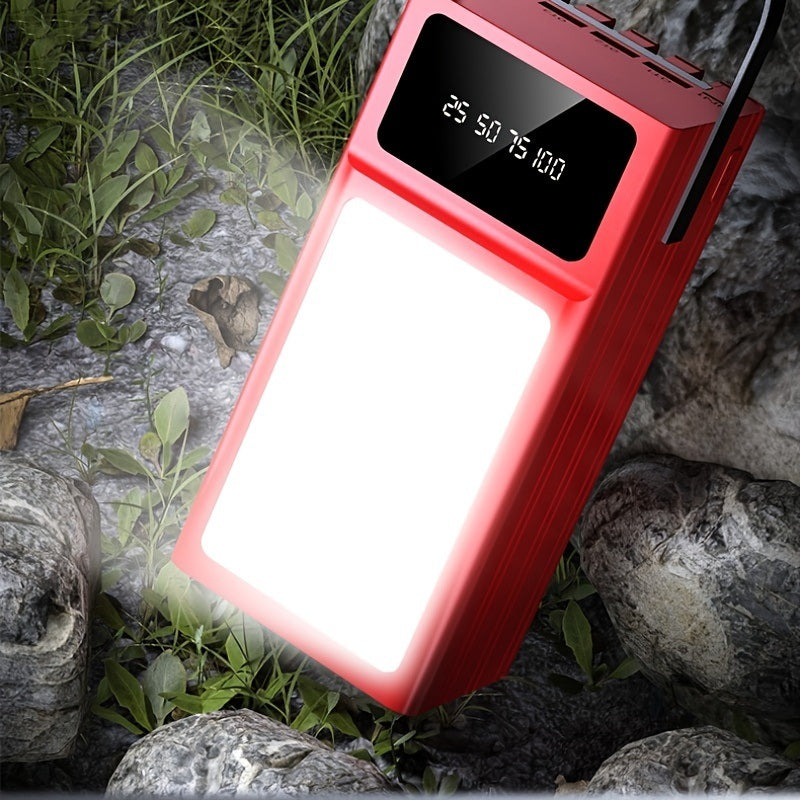 Multifunctional Tent Light; Outdoor Large Capacity Camping Light Mobile Power Supply; Power Bank Light