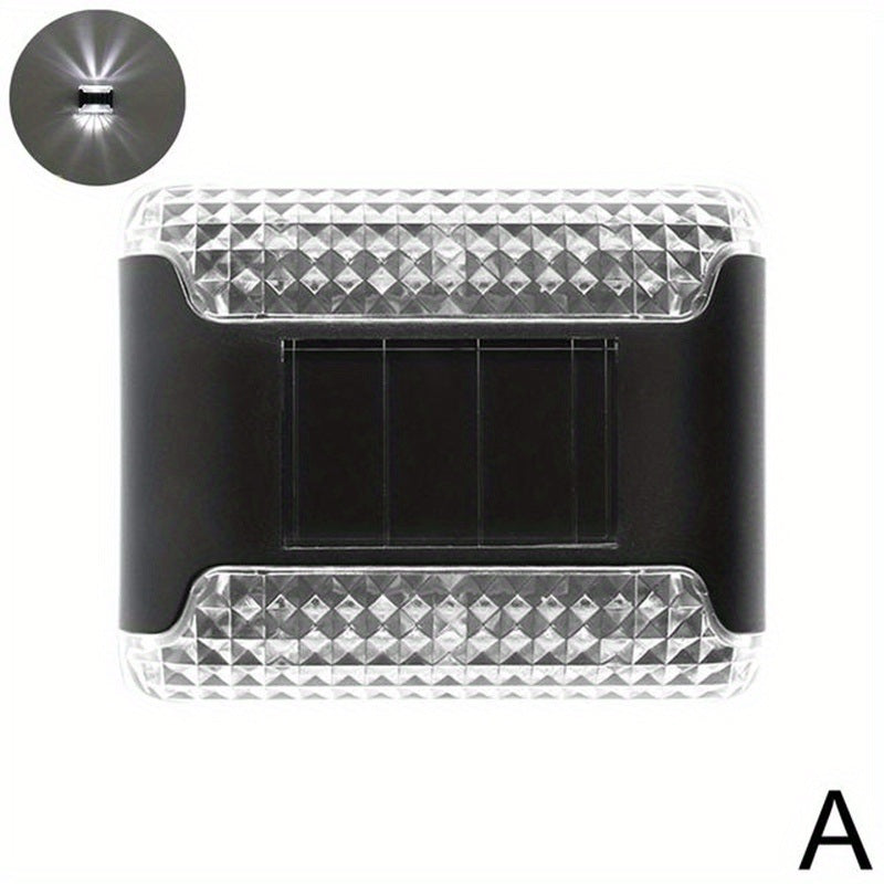 1pc Solar Up And Down Wall Lights; Outdoor Waterproof LED Step Light; Solar Fence Lights For Outdoor Yard Garden Lawn Patio Courtyard Fences Driveway Pathway Decoration